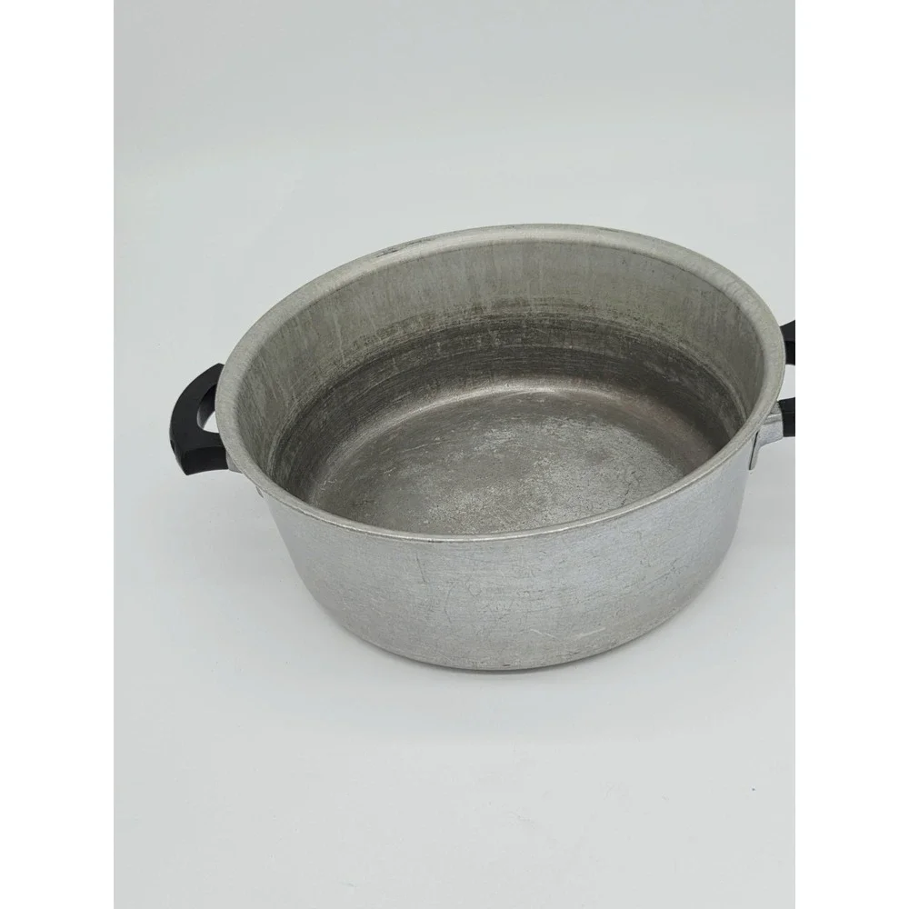 Vintage Wear-Ever No. 814 4 Qt. Aluminum Stock Pot‎ No Lid 10 2/8